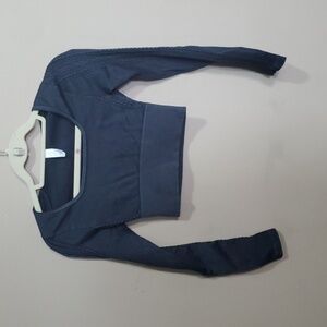 Aerie offline black crop top size xs